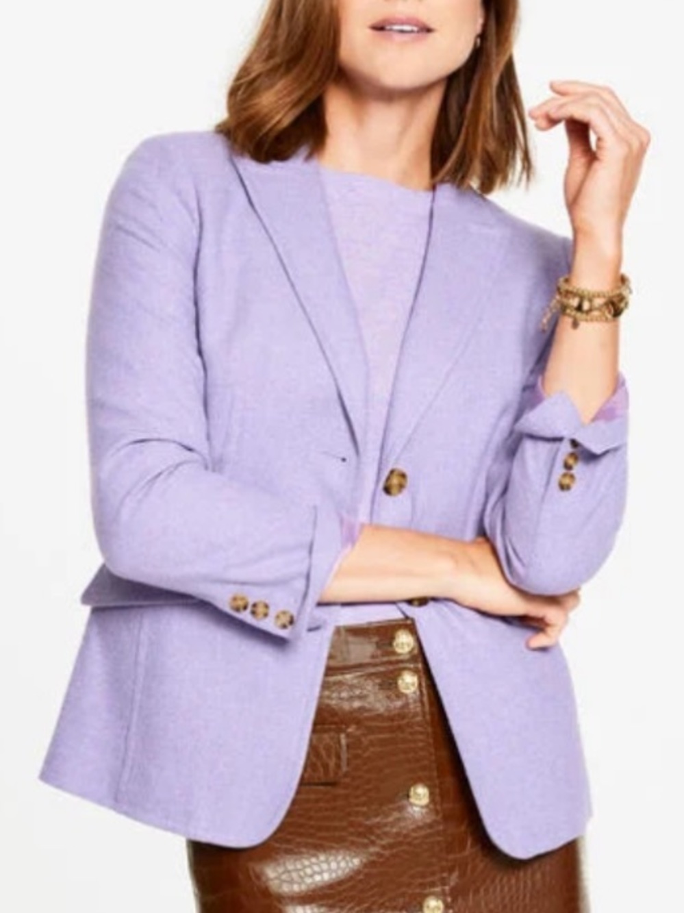 TALBOTS WOOL BLAZER- size 4